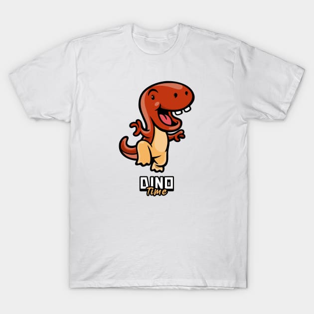 Dino Time! T-Shirt by Disocodesigns